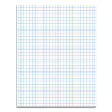 TOPS™ Quadrille Pads, Quadrille Rule (6 Sq-in), 50 White 8.5 X 11 Sheets freeshipping - TVN Wholesale